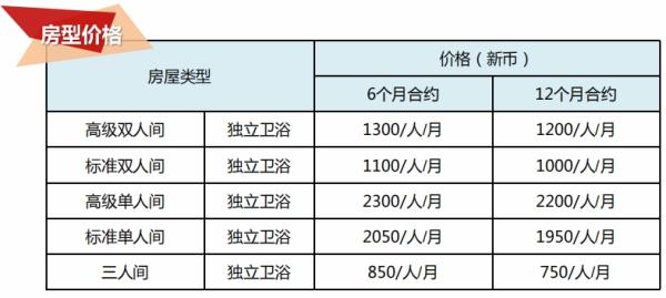 新加坡楷博高等教育學(xué)院宿舍