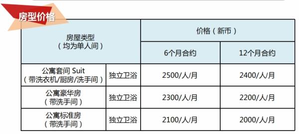 新加坡楷博高等教育學(xué)院宿舍