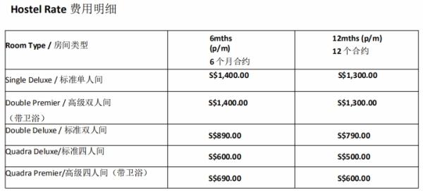 新加坡楷博高等教育學(xué)院宿舍