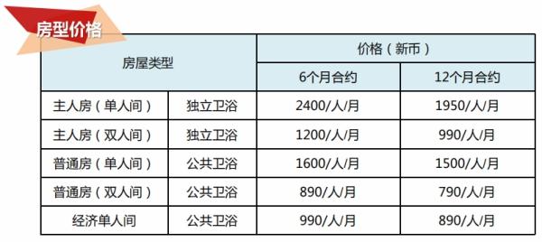 新加坡楷博高等教育學(xué)院宿舍